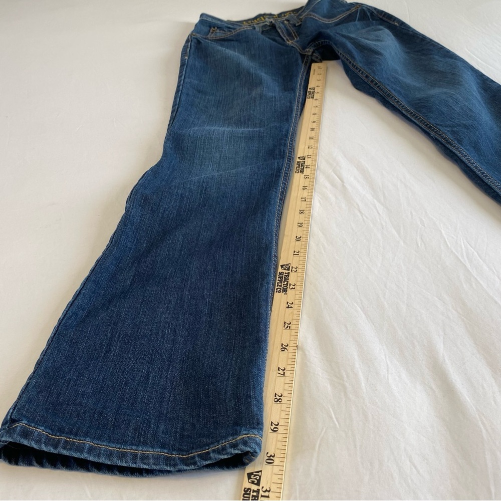 Cruel Denim Vista Womens Bootcut Jeans Dark Wash Embroidered Pockets 27/3 R - Picture 7 of 8